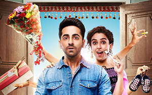 Poster of Hindi film, Badhaai Ho (October 18, 2018)